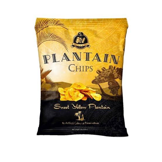 Olu Olu Plantain Chips (Spicy Yellow) - Standard
